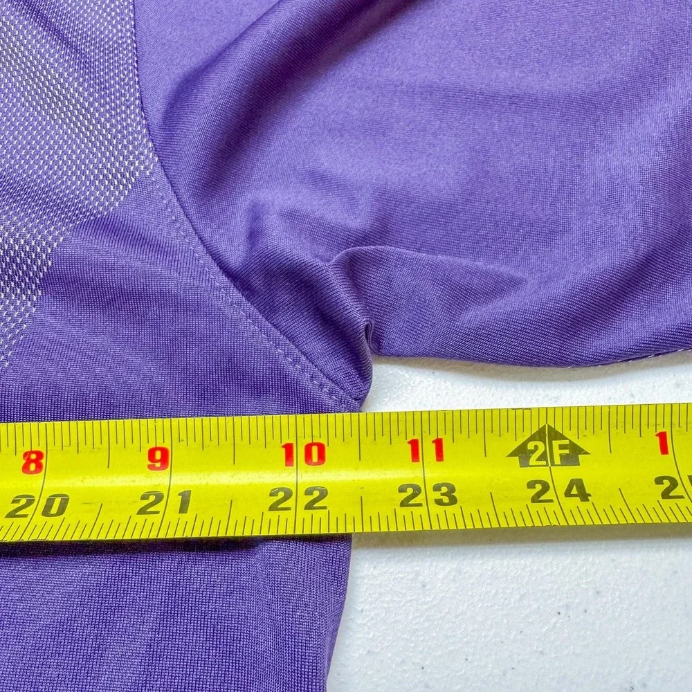 Nike Golf Polo Shirt Mens Large Purple Dri-FIT Golf Performance Top 206486-105‎
